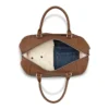 Klassisk weekendbag i skinn Klassisk weekendbag i skinn