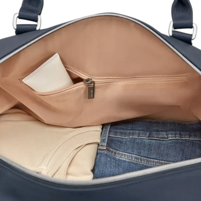 Klassisk weekendbag i skinn Klassisk weekendbag i skinn