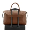 Klassisk weekendbag i skinn Klassisk weekendbag i skinn