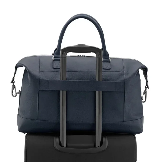 Klassisk weekendbag i skinn Klassisk weekendbag i skinn