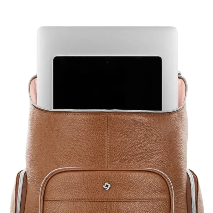 Mobile Solution 2 Deluxe-ryggsekk i skinn