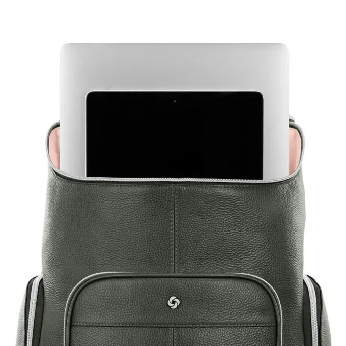Mobile Solution 2 Deluxe-ryggsekk i skinn